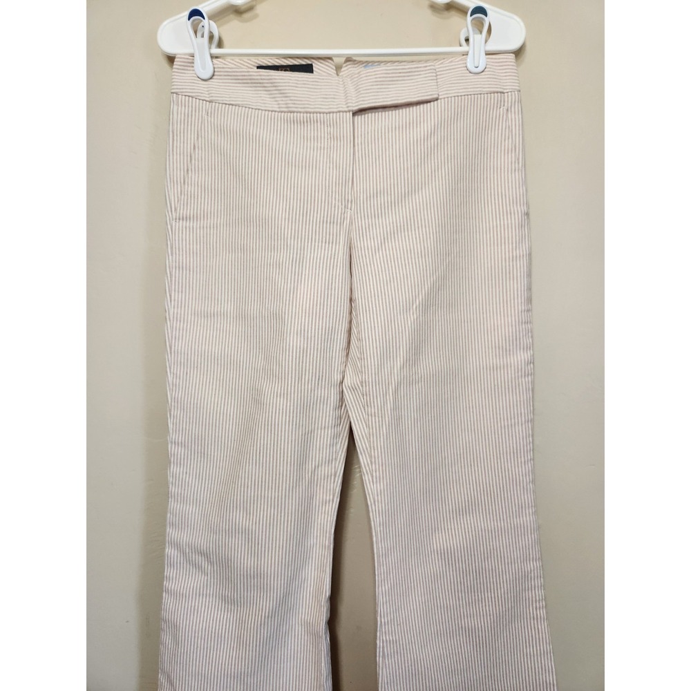 Tessuti Di Sondrio The Suit Company Tan Slacks Womens Size 29 Inch Waist - Picture 4 of 8